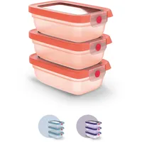 Emsa Frischhaltedose orange 11,71 x 17,63 cm 0,5 l