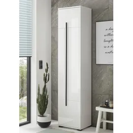 Home Affaire Cantara Hochschrank 45 x 200 x 35 cm Weiß MDF