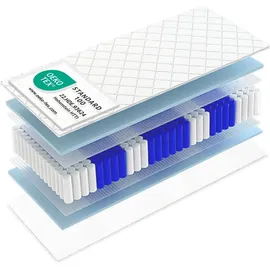 Matratzen Perfekt 7 Zonen Taschenfederkern Köln 160 x 200 cm H3