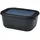 Mepal Cirqula rechteckig nordic black 1,5 l