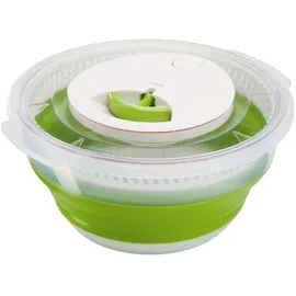 Emsa Falt-Salatschleuder 4,0 L grün/transparent