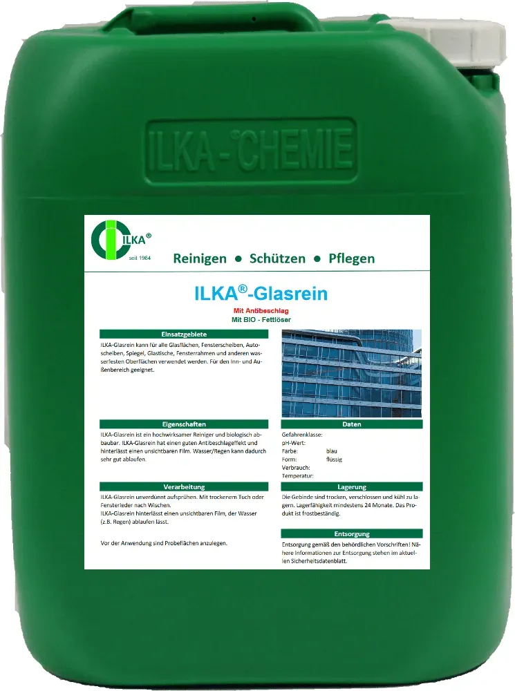 ILKA - Glasrein Antibeschlag - 20ltr