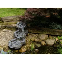 Köhko Bachlauf Mulde-Quelle Wasserfall Zulauf mit Wasserzulauf 140014
