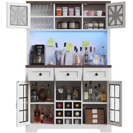 Okwish Buffet 120 x 40 x 180 cm Weiß