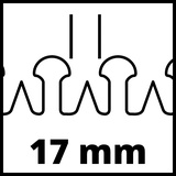 Einhell Akku Heckenschere GC-CH 18/50 Li Kit 50 cm Schnittlänge