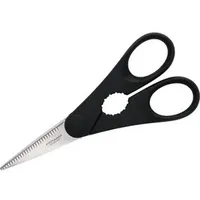 Fiskars Küchenschere mit Flaschenöffner 20 cm Edelstahl Schwarz
