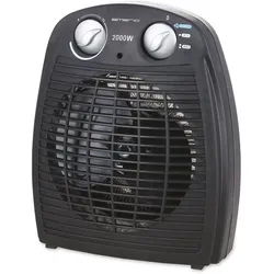 EMERIO Heizlüfter FH-106737.2, 2000 W, Kühllüfter-Funktion, schwarz