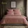 LAVEA Bettwäsche Set Jasmin Rosa 200 x 220 cm + 2 x 80 x 80 cm