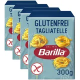 Barilla Pasta Glutenfreie Tagliatelle aus köstlichem Mais und Reis – perfekt für Menschen mit Zöliakie oder Glutenunverträglichkeit 300 g (Packung mit 4)