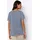 Classic Basics Druck-Shirt Blau 38