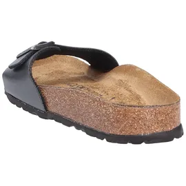 Birkenstock Madrid Birko-Flor schmal schwarz metallic 38