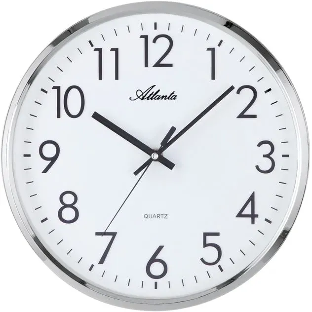 Paragon (Atlanta) Quarzwanduhr 4315 Ø 32 cm Kunststoff