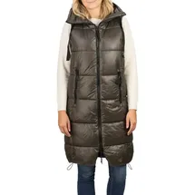 denimfy Weste DFCaro in Grün | Gr.: S