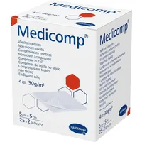 Hartmann Medicomp Vlieskomp.steril 5x5 cm 4lagig