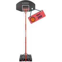 Hudora Basketballstand Start 260 red