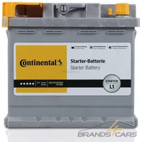 Continental Autobatterie 55Ah 12 V Starterbatterie 540 A Bleisäure Batterie Auto
