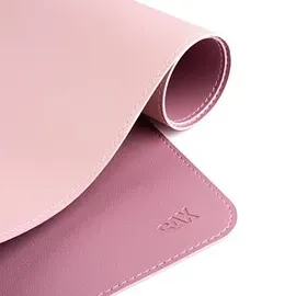 Sax design Schreibtischunterlage hellrosa/altrosa Kunstleder 90,0 x 45,0 cm, 1 St.