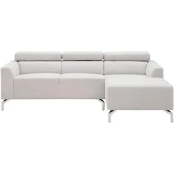 Wohnlandschaft Filou Beige Samt