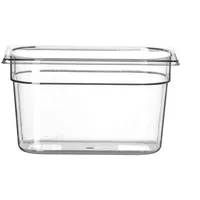 HENDI Gastronorm Behälter 1/4, 265x162x150 mm, Transparent