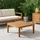 vidaXL Tisch Massivholz Akazie Natur 60 x 60 x 30 cm