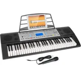 TLGREEN Klavier keyboard 61 Tasten, Keyboard Piano mit E piano Aufnahme- & Programmierfunktion, Digital Piano für Anfänger & Profi, E-Piano mit Lautsprechern, eingebautem Metronom und Notenständer geliefert