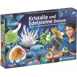 CLEMENTONI Galileo Kristalle und Edelsteine Deluxe