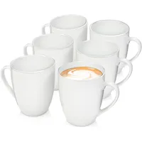 sänger Kaffeebecher Set New Port 0,35 l Weiß 6 St.