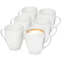 sänger Kaffeebecher Set New Port 0,35 l Weiß 6 St.