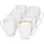 sänger Kaffeebecher Set New Port 0,35 l Weiß 6 St.