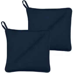 Södahl Topflappen in Farbe indigo
