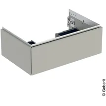 Geberit Waschtischunterschrank 1 Schublade 74 x 26,6 x 47 cm Greige Matt