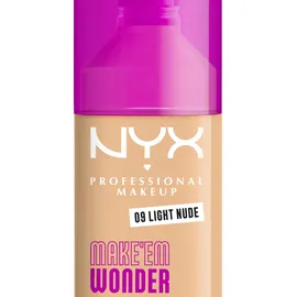 NYX Professional Makeup Make 'Em Wonder Foundation 09 Light Nude 30 ml