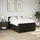 vidaXL Boxspringbett 140 x 200 cm Schwarz