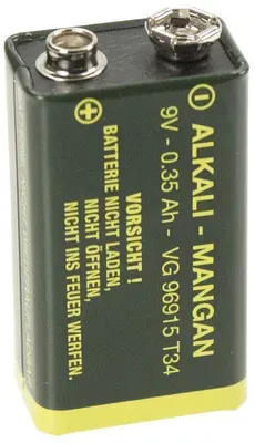 Batterie, 9 V, E-Block, 6LP3146, 6LR21