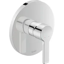 Duravit B.2 Einhebel-Brausemischer Unterputz rund für 1 Verbraucher Chrom B24210010010
