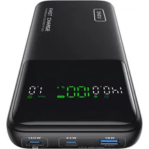 INIU Power Bank, 27000mAh 140W Power Bank Klein Aber Stark USB C Input & Output for Phone & Laptop, Externer Handyakkus für MacBook Pro Steam Deck iPhone 17 16 15 14 13 12 Pro Samsung S23 iPad etc