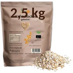 Gekeimte Haferflocken - bio & roh (2.5kg)
