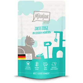 MjAMjAM Quetschie zarte Ziege an leckeren Möhrchen 48 x 125 g