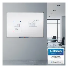 Master of Boards Whiteboard mit speziallackierter Oberfläche
