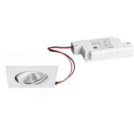 Brumberg 39365073 LED-Einbaustrahler 6W quadratisch weiß