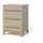VitaliSpa Kommode Malia 60 x 88 cm Cashmere / Beige