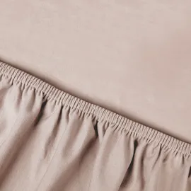 Kayori Spannbettlaken Jersey-Elasthan 160 x 220 cm rosa