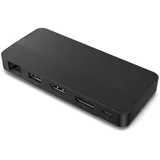 Lenovo USB-C Dual Display Travel Dock (mit Netzteil)
