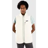 Patagonia Retro Pile Vest XS natural w/Ellwood green