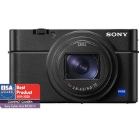 Sony Cyber-Shot DSC-RX100 VI Premium-Digitalkamera, 20,1 MP, 4K HDR, 1-Zoll-Sensor, 24-200-mm-Objektiv, SteadyShot, Schwarz