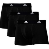 adidas Boxershorts black S 3er Pack