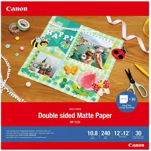 Canon MP-101D 12x12 30 DOUBLE MATTE PHOTO PAPER, 4076C007