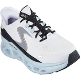 Herren Hands-Free Slip-ins Glide-Step Altus Sneaker, Weißes Hotmelt-Mesh mit blauem Rand, 42.5 EU