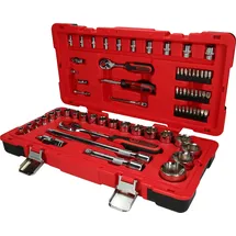 KS Tools 1/4"+1/2" Chromeplus Steckschlüssel-Satz 68-tlg.