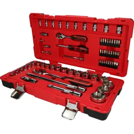 KS Tools 1/4"+1/2" Chromeplus Steckschlüssel-Satz 68-tlg.